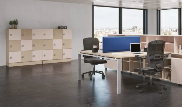 casier de rangement configurable bureaux mobilier buronomic