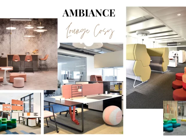 Inspiration tendance agencement de bureaux mobilier de bureau style lounge cosy
